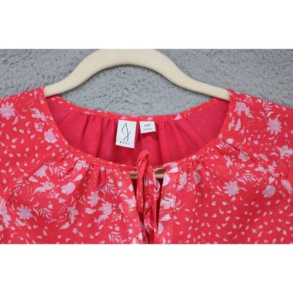 Joie Short Flutter Sleeves Semi-Sheer Top-Lined-Metallics-S/P-Fairy-Cottagecore - Picture 6 of 13